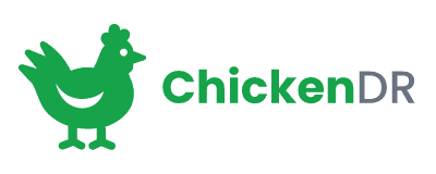 ChickenDR logo — chicken icon with the ChickenDR wordmark
